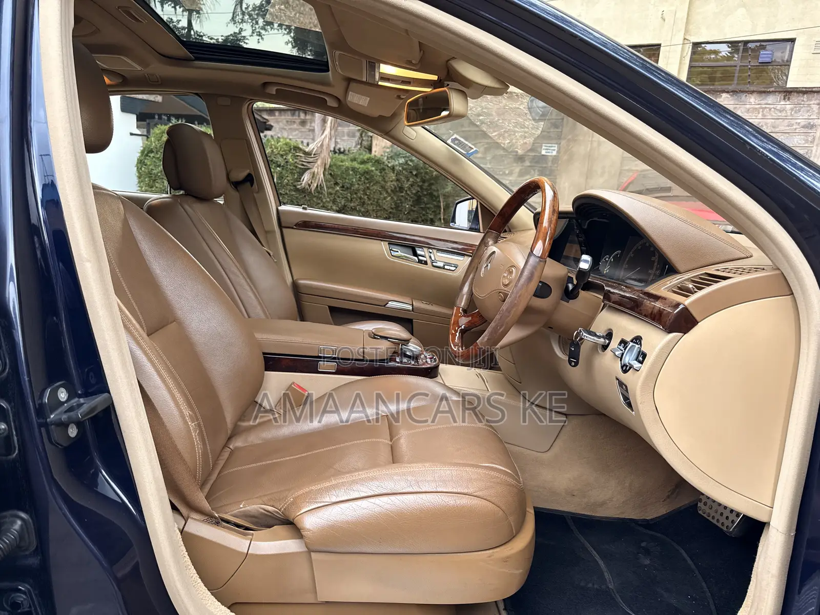 Mercedes-Benz S-Class S 500 4MATIC L (V221) 2008 Blue