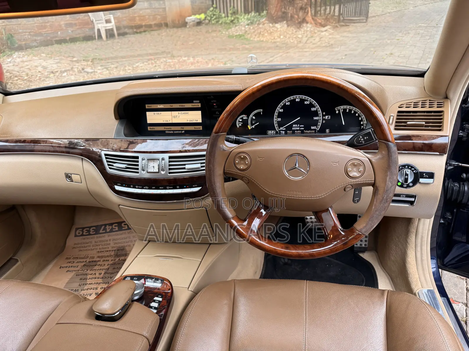 Mercedes-Benz S-Class S 500 4MATIC L (V221) 2008 Blue