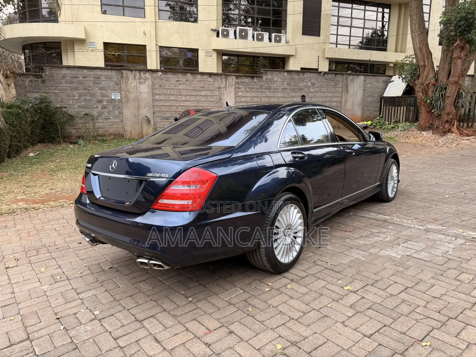 Mercedes-Benz S-Class S 500 4MATIC L (V221) 2008 Blue