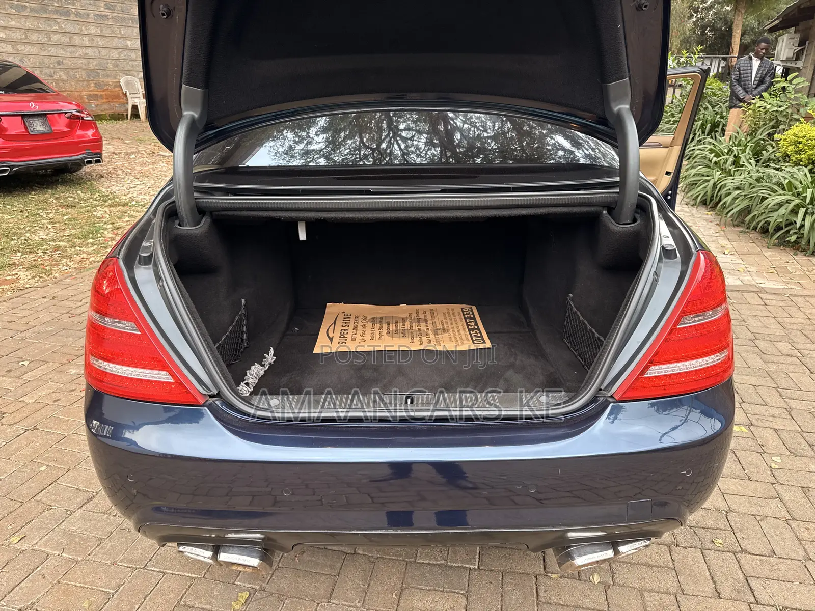 Mercedes-Benz S-Class S 500 4MATIC L (V221) 2008 Blue