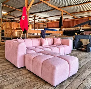 Convertible Pink 3 Seater Sofa/3 Seater Sofa
