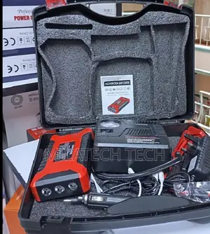 Car Jumpstarter With Air Compressor and Power Ban