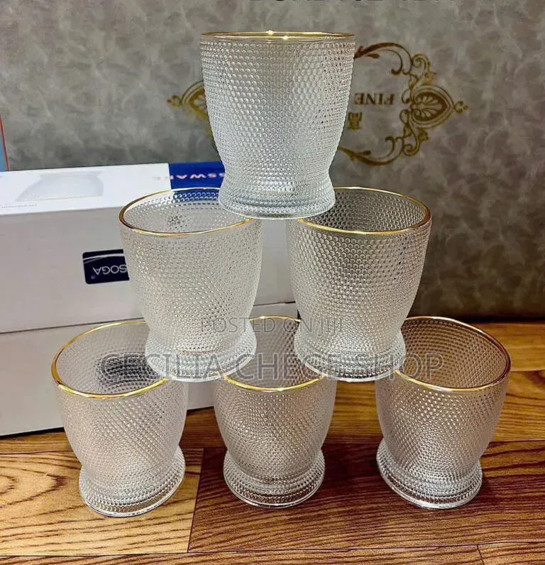 6pc Whiskey Glasses