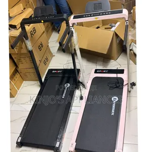Euromax Foldable Walking Pad Treadmill With Incline and Hand Rails