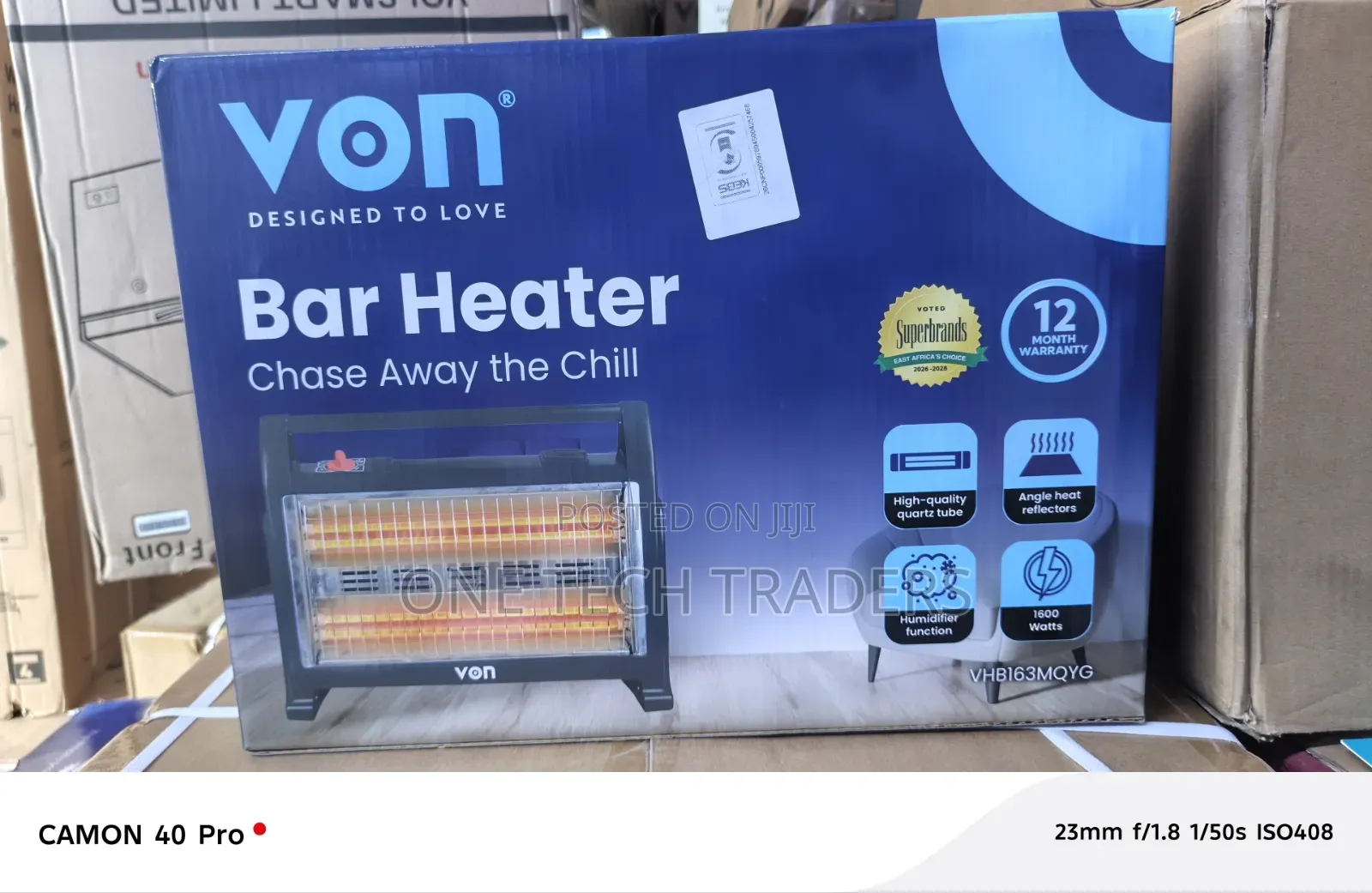 Room Heater With Humidifier- Von