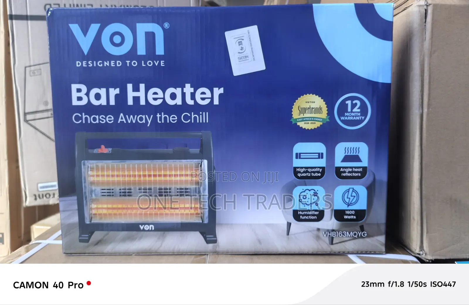 Room Heater With Humidifier- Von