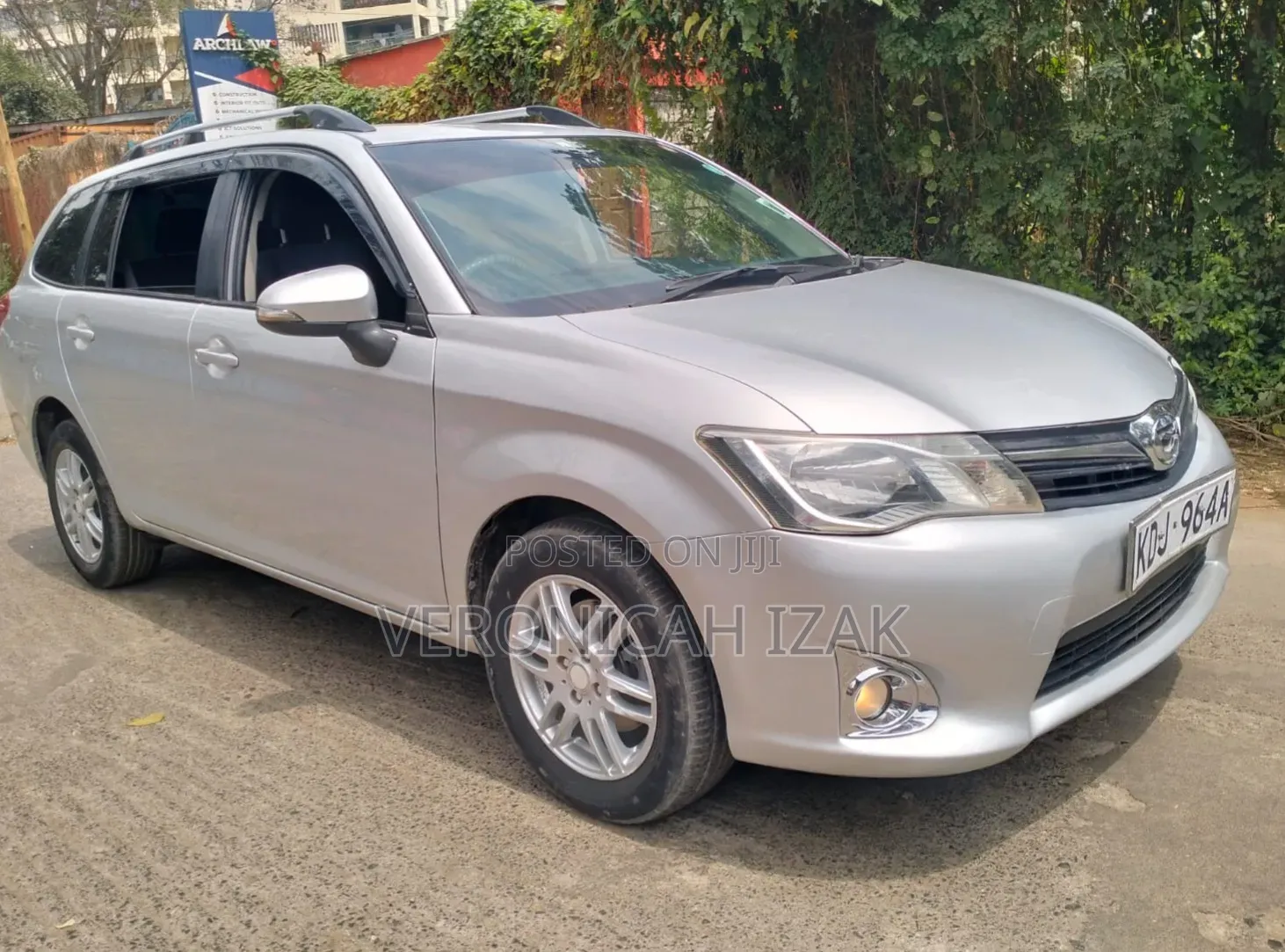 Toyota Corolla Fielder 2015 Silver