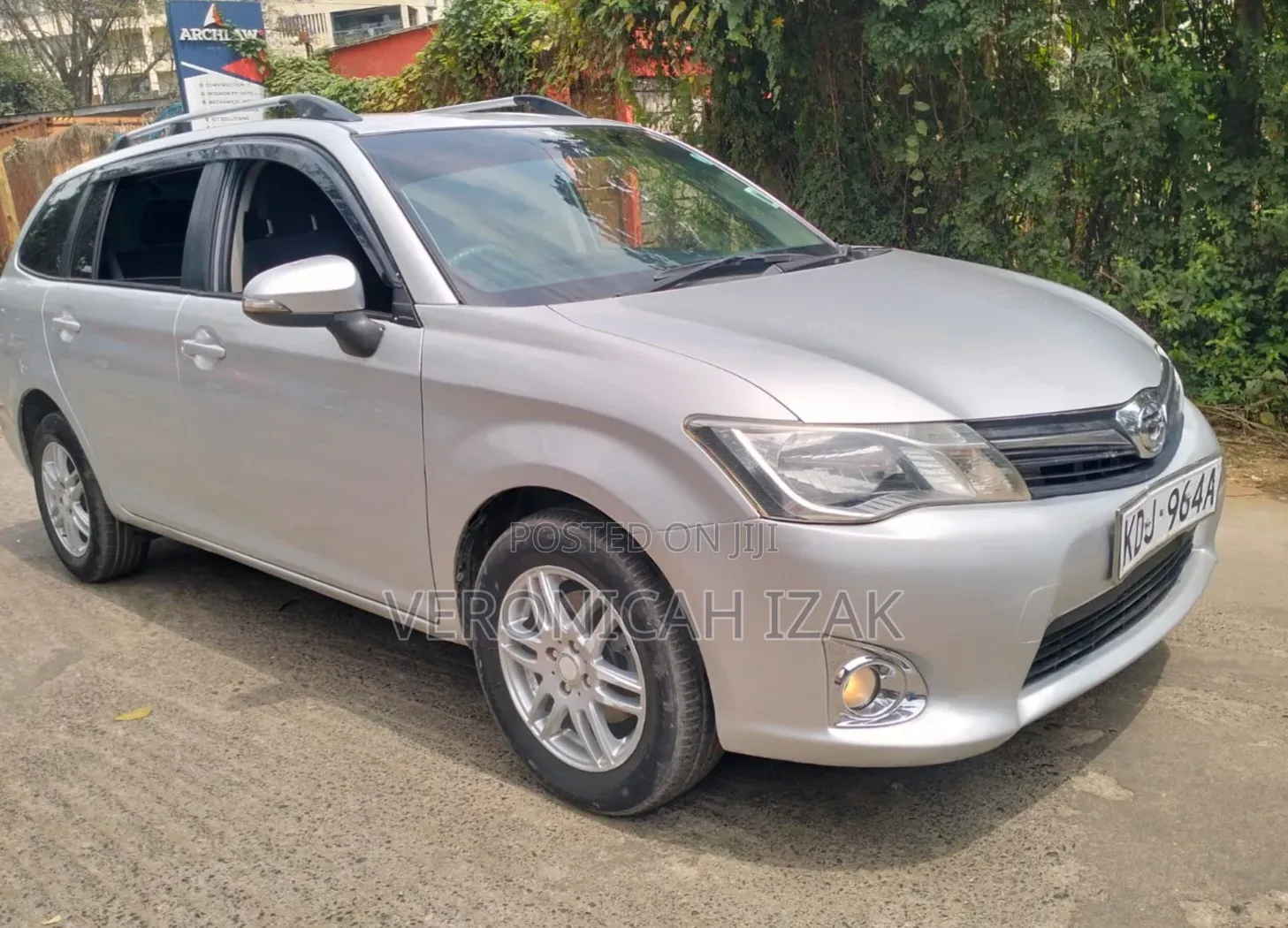 Toyota Corolla Fielder 2015 Silver