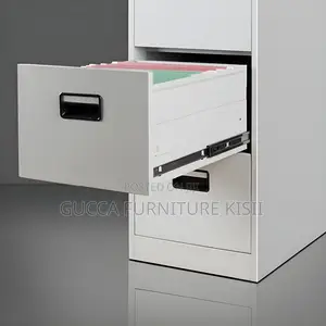 Office Cabinet; 3-Drawer Steel Office Cabinet