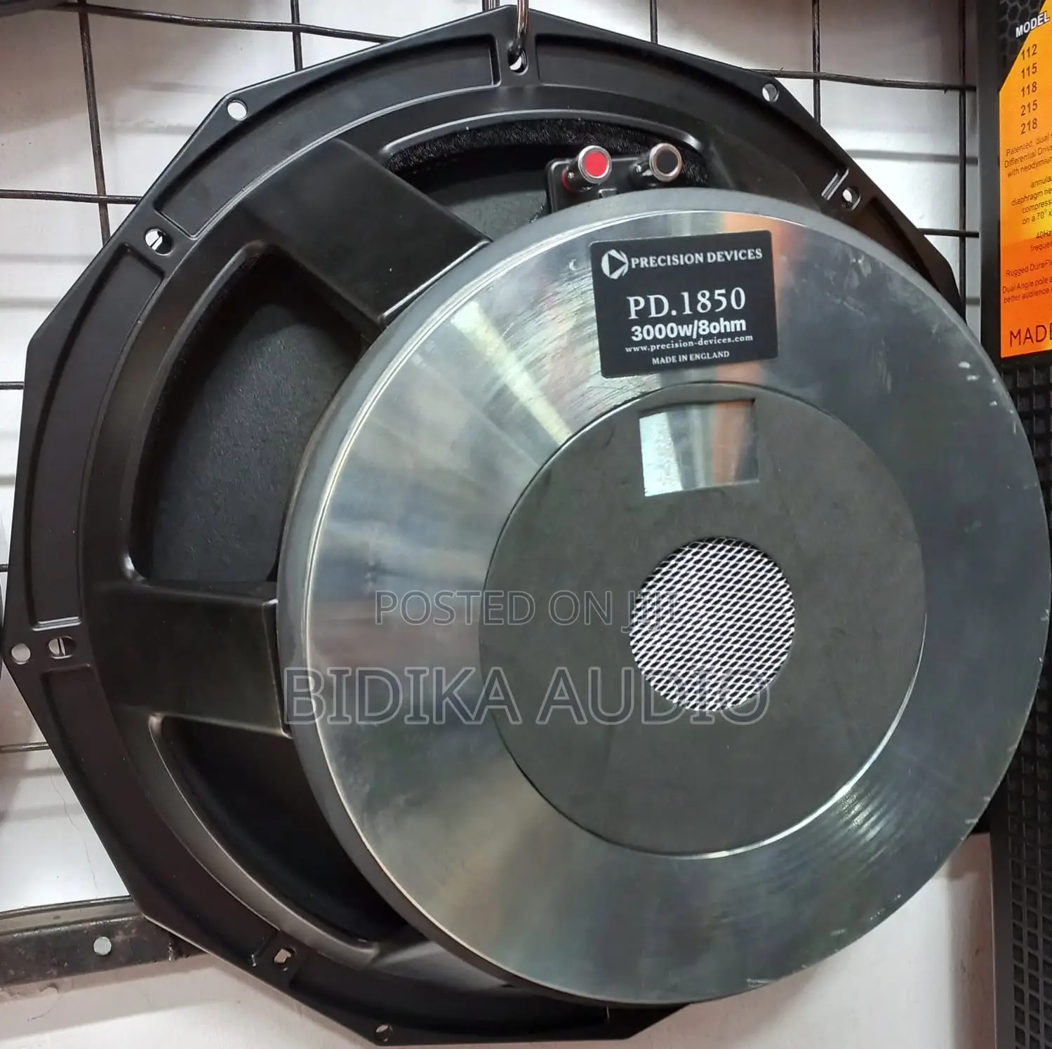 Precision Devices PD.1850 18" Professional Subwoofer Driver (3000W /
