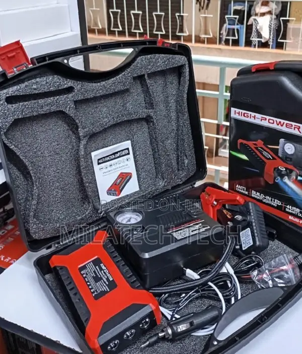 Portable 12V Car Jump Starter Emergency Booster