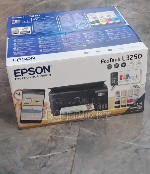 Epson EcoTank L3250 High-Yield Ink Tank Printer With Wireless Printing
