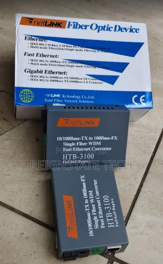 Netlink HTB-1100-25KM 10/100mbps Media Converter
