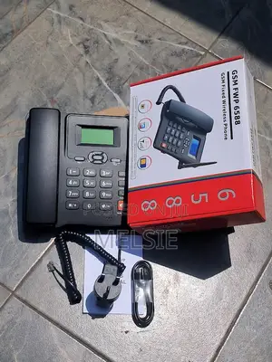 GSM Desktop Phone 6588 – Dual SIM Wireless Landline Telephone