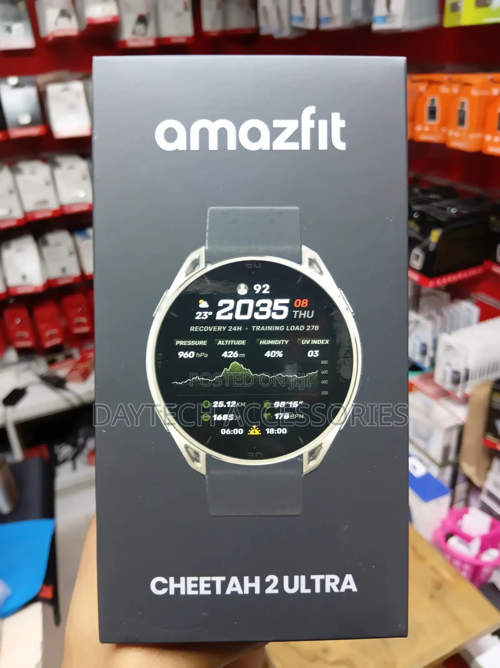 This Amazfit Cheetah 2 Ultra Features a 1.5-Inch AMOLED Display