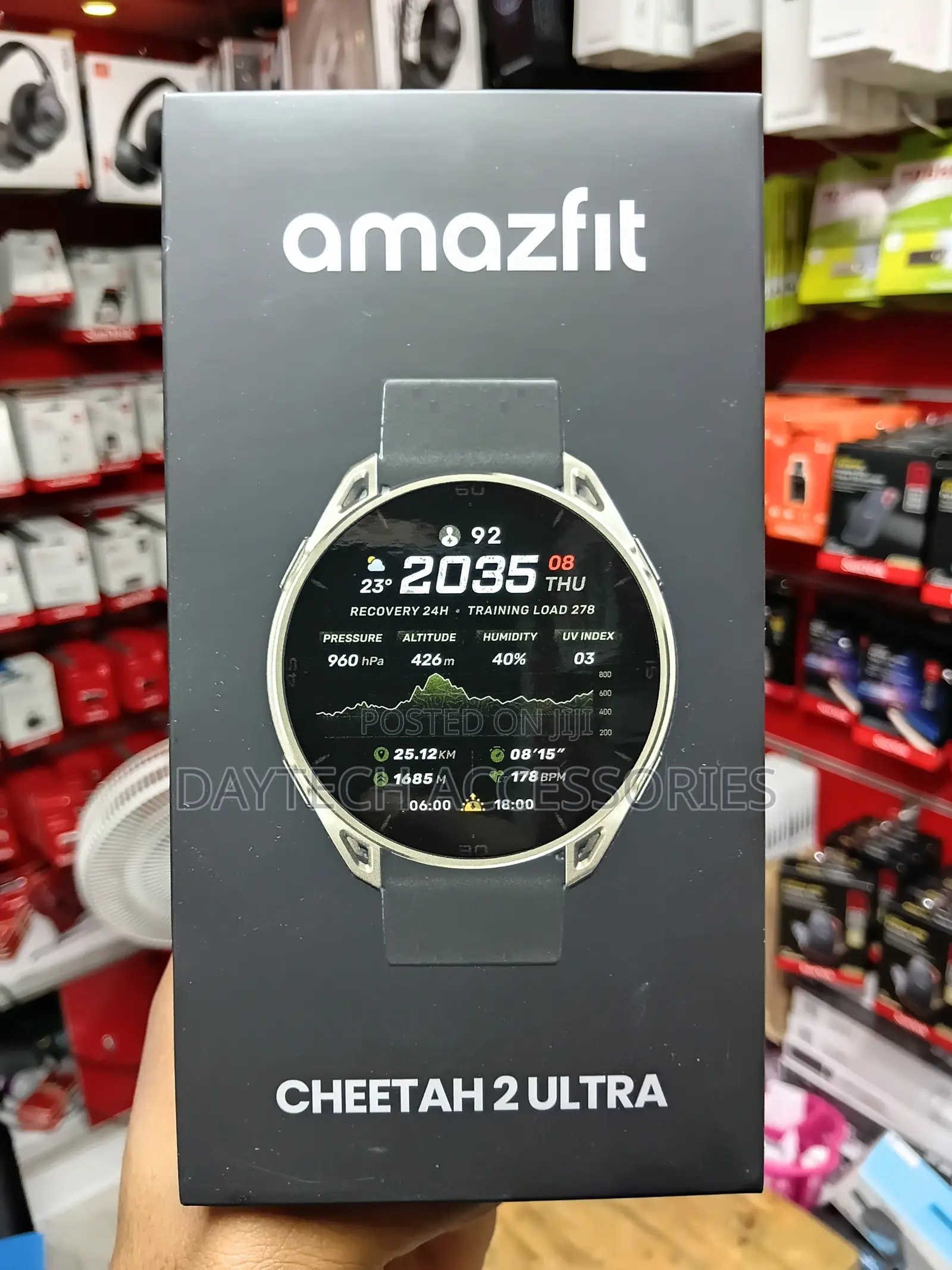 This Amazfit Cheetah 2 Ultra Features a 1.5-Inch AMOLED Display