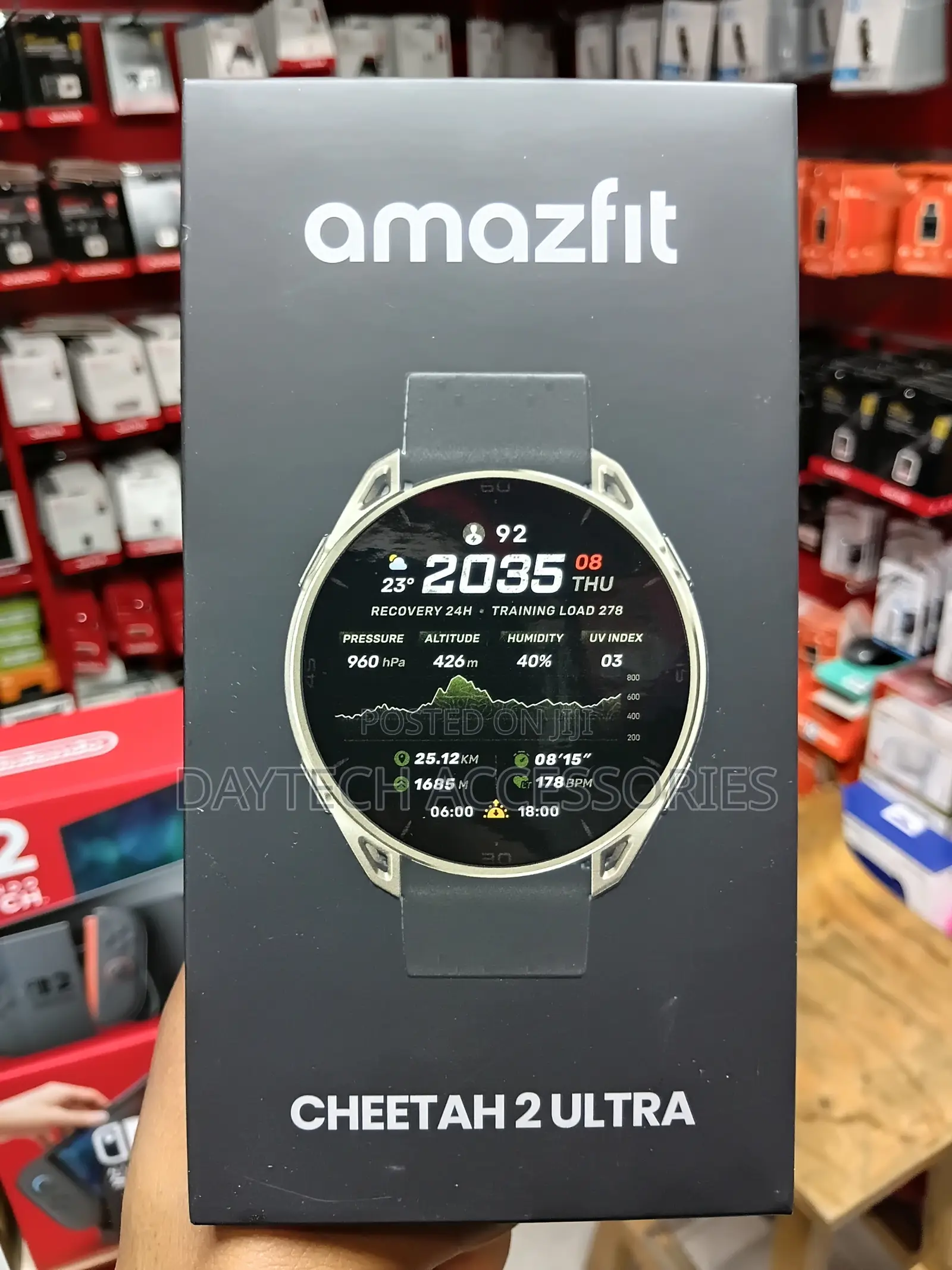 This Amazfit Cheetah 2 Ultra Features a 1.5-Inch AMOLED Display