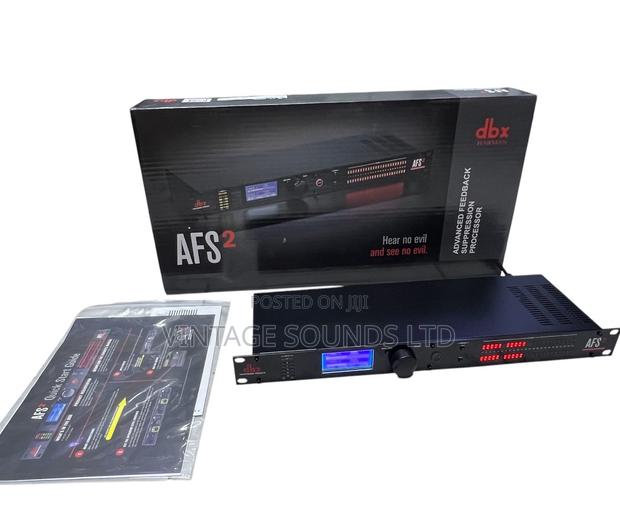 DBX AFS2 Dual-Channel Digital Feedback Eliminator for Live Sound