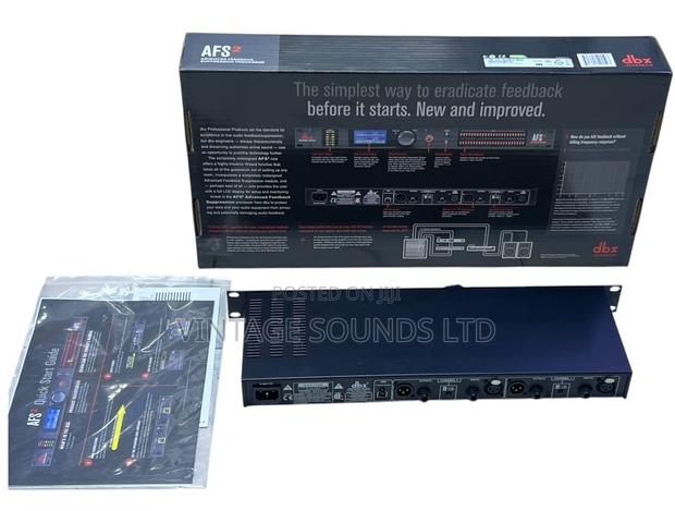 DBX AFS2 Dual-Channel Digital Feedback Eliminator for Live Sound - thumbnail 2