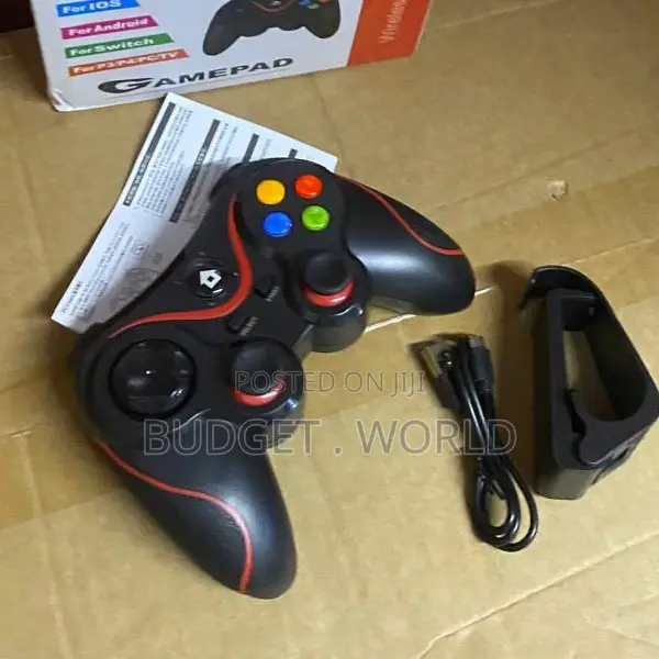 V8 Bluetooth Gaming Controller – Portable Wireless Gamepad for PC