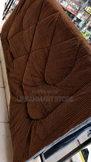 Brown Velvet Duvet Set 7×8 With Bedsheet 2 Pillowcases
