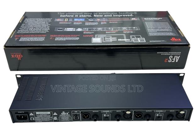 DBX AFS2 Pro Audio Feedback Reducer for Stage, Speech, and Music