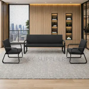 5-Seater Leather Airport Sofa Set