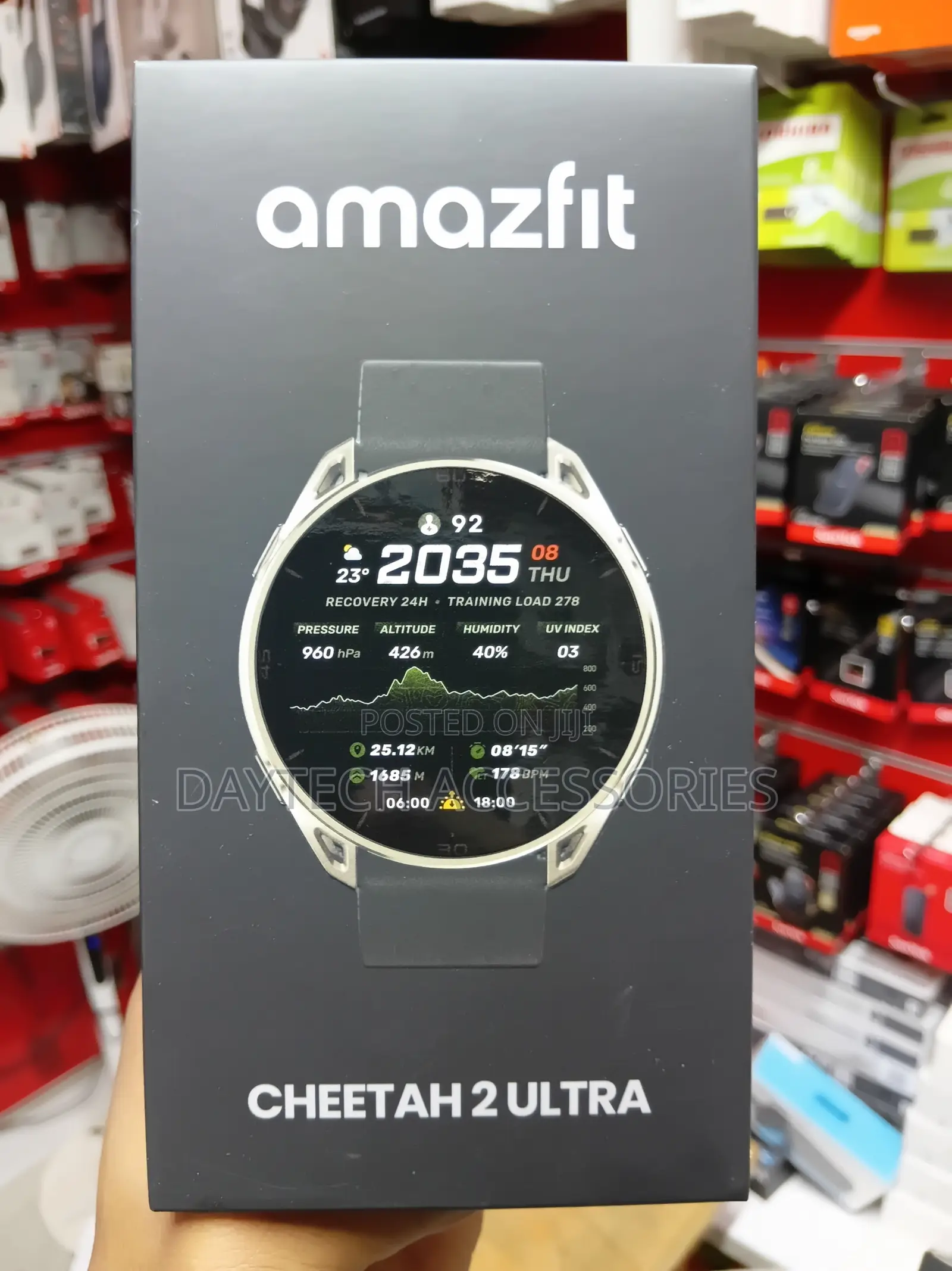 Amazfit Cheetah 2 Ultra Smart Watch 1.5" AMOLED Sapphire Glass.