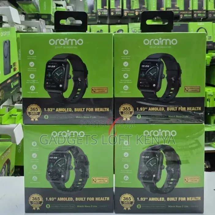 Oraimo *Watch Nova 2 Lite* OSW-814L IP68 Wireless Calling Smart Watch