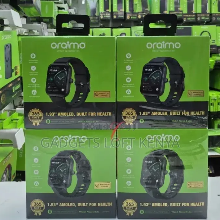 Oraimo *Watch Nova 2 Lite* OSW-814L IP68 Wireless Calling Smart Watch