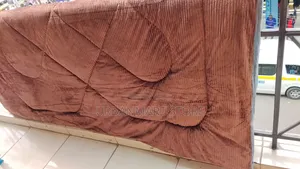 Soft Brown Velvet 7×8 Duvet Set With 2 Pillowcases