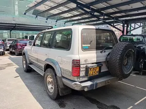 Toyota Land Cruiser 1996 Silver
