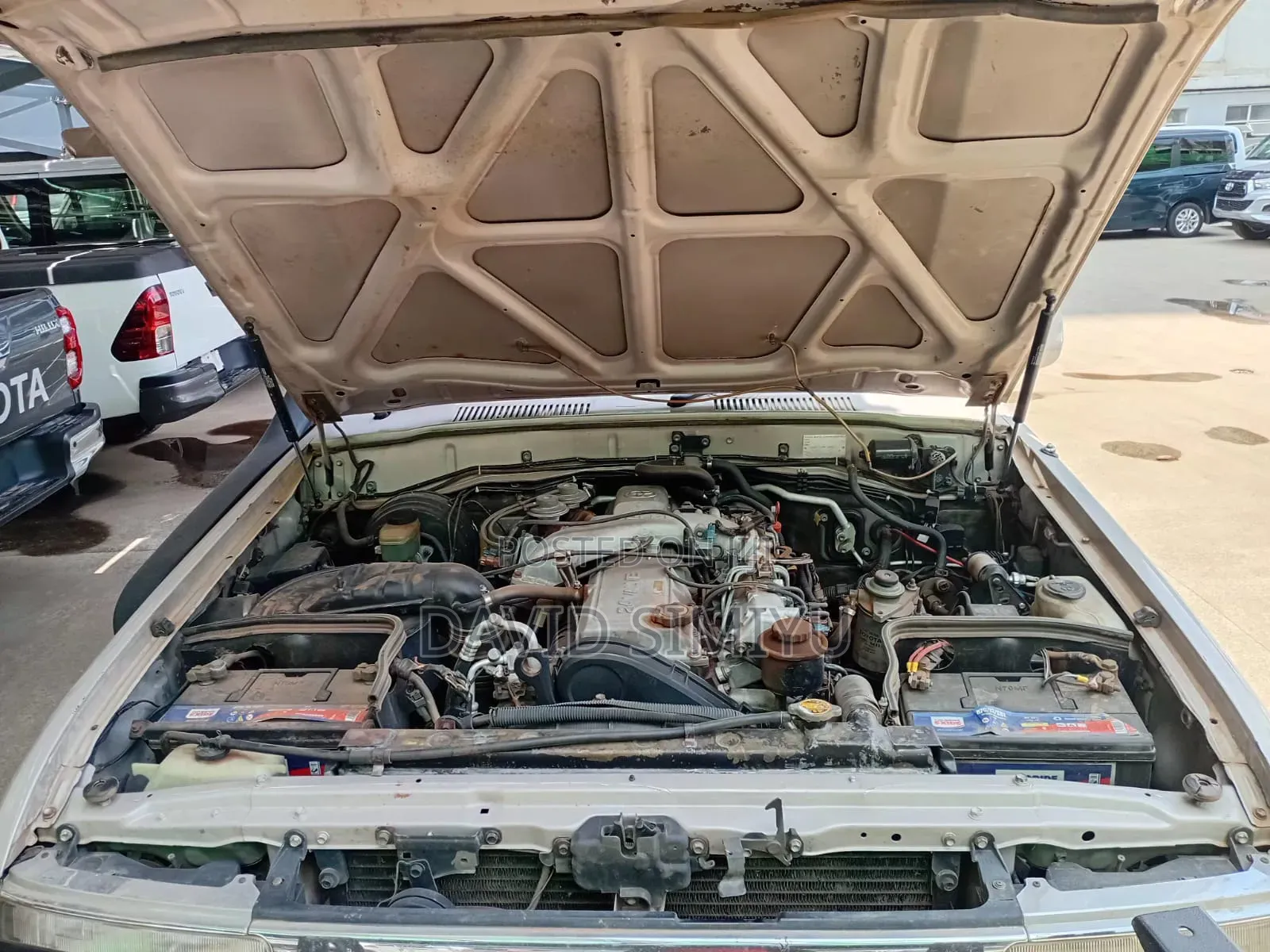 Toyota Land Cruiser 1996 Silver