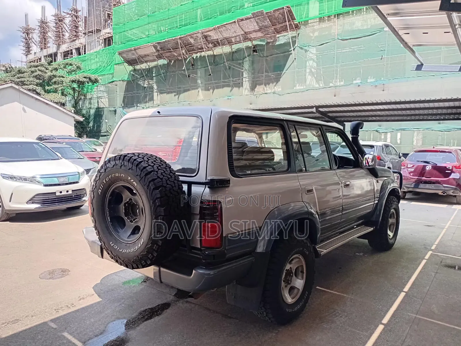 Toyota Land Cruiser 1996 Silver