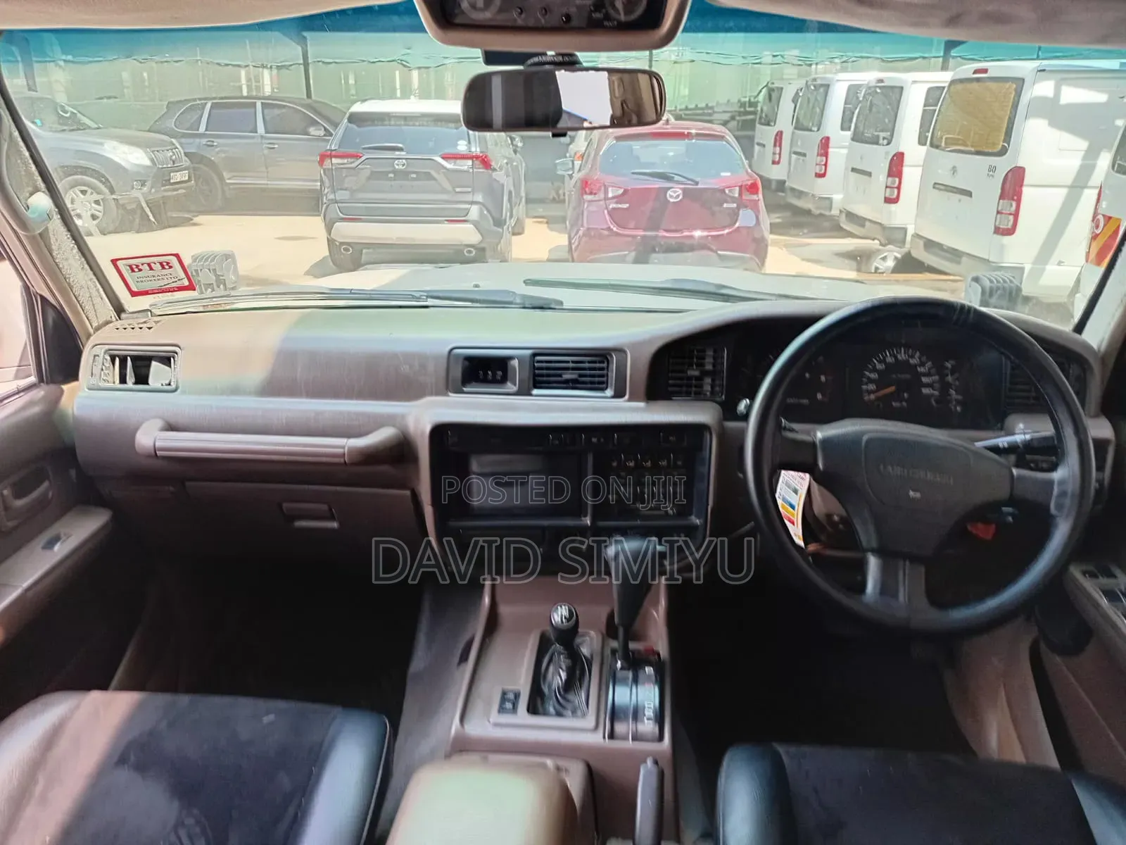 Toyota Land Cruiser 1996 Silver
