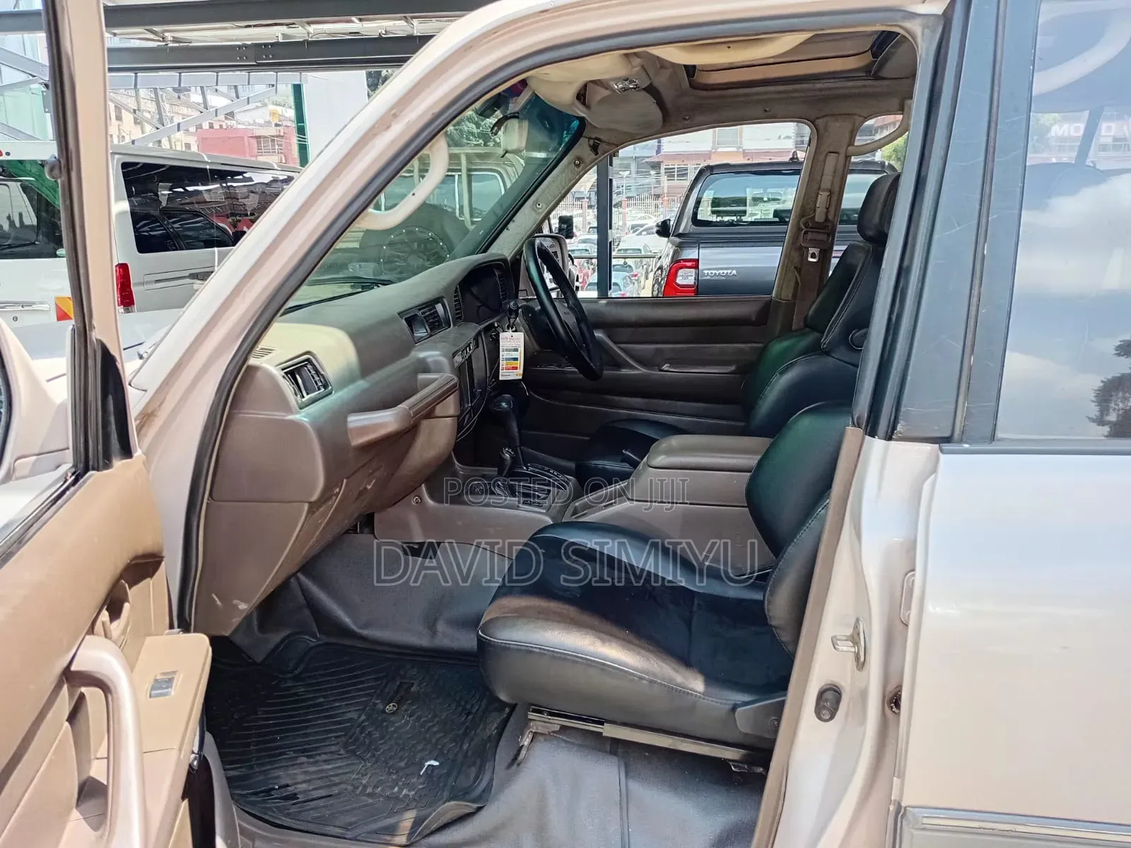 Toyota Land Cruiser 1996 Silver