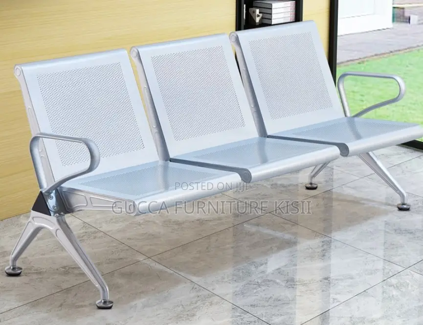 Reception Bench; 3-Seater Waiting Reception Bench