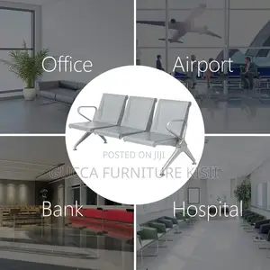 Reception Bench; 3-Seater Waiting Reception Bench