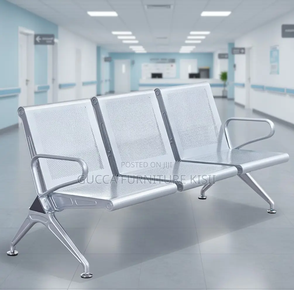 Reception Bench; 3-Seater Waiting Reception Bench