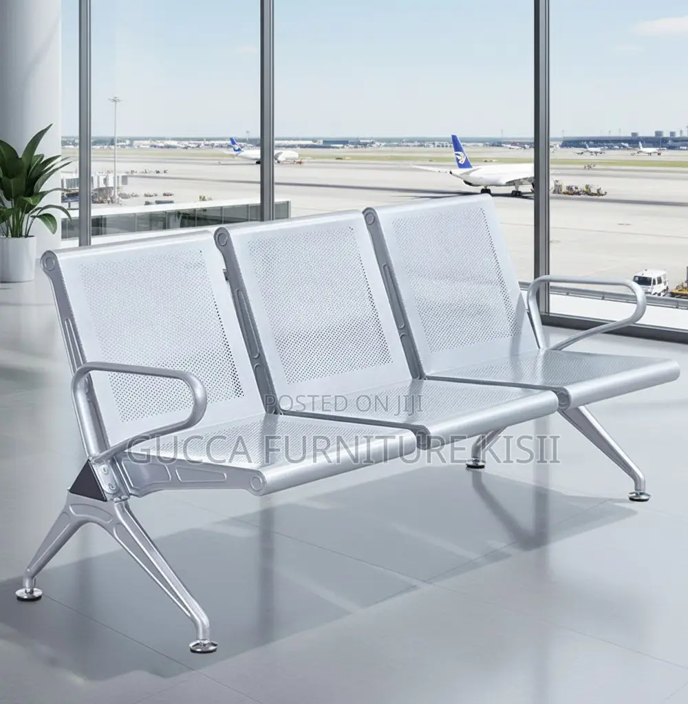 Reception Bench; 3-Seater Waiting Reception Bench