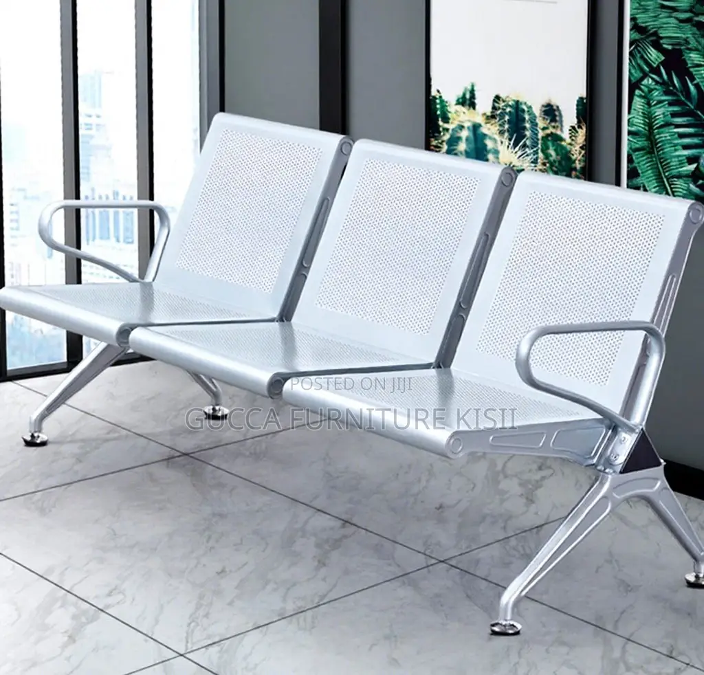 Reception Bench; 3-Seater Waiting Reception Bench