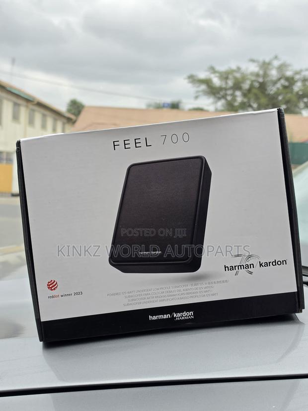 Harman Kardon Feel 700 Slim Active Underseat Subwoofer 125 Watt RMS