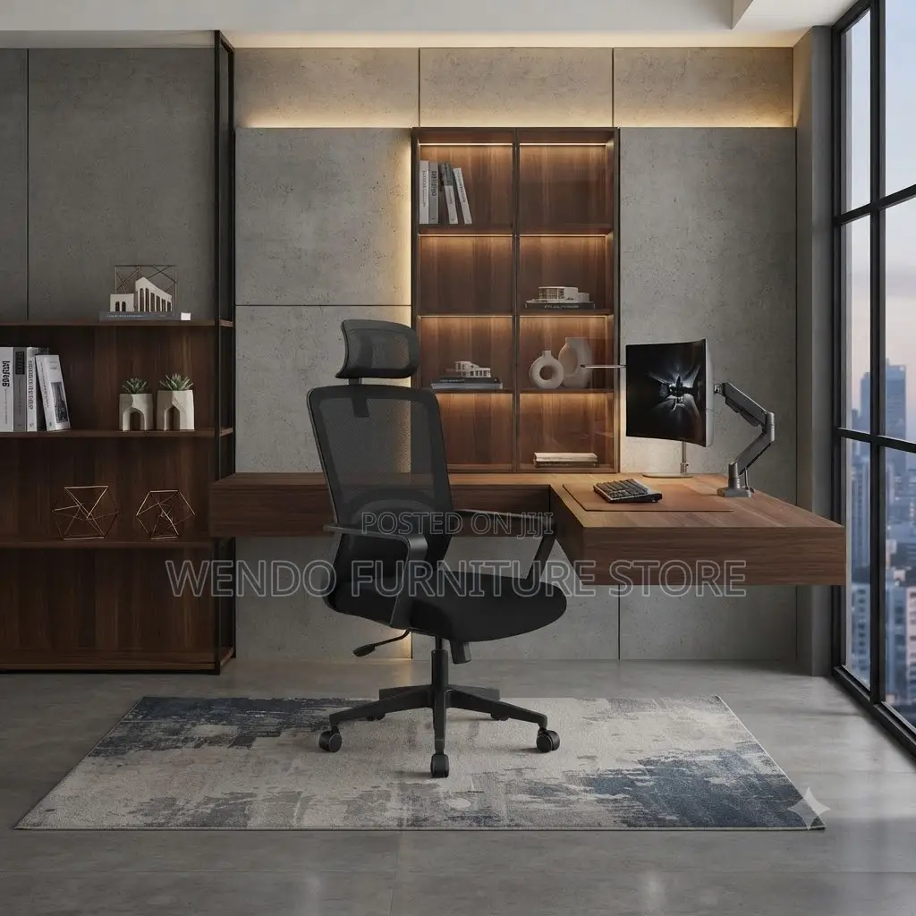 Office Chairs; Ergonomic Fabric Workstation Office Chairs