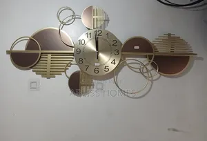 Luxury Abstract Mirror Wall Clock
