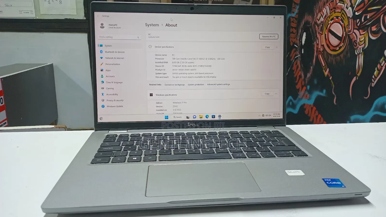 Laptop Dell Latitude 5420 8GB Intel Core i7 HDD 512GB