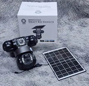 Smart 4G Solar Security Camera With Triple Lens Mobile App