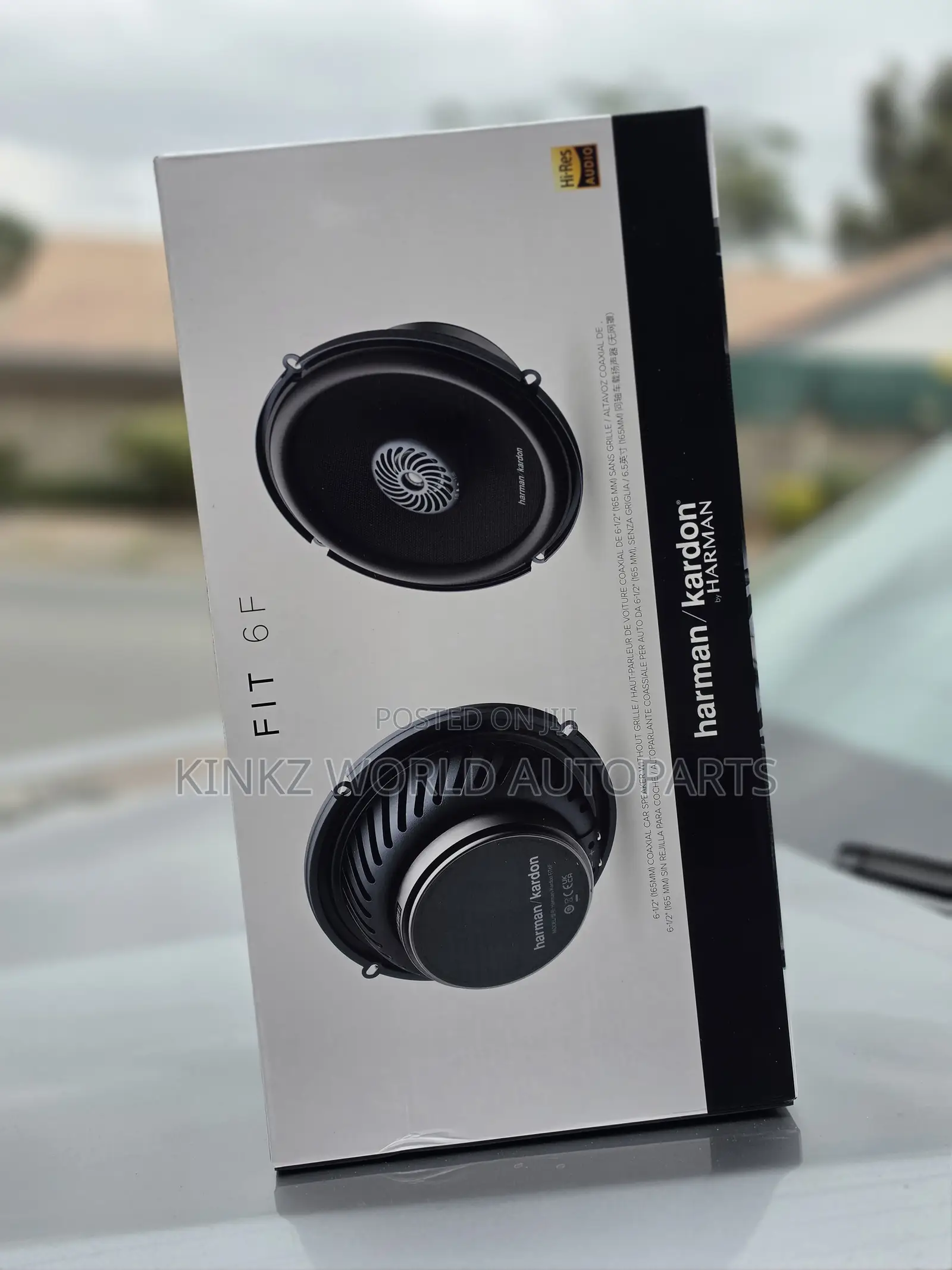 Harman Kardon FIT 6F 6.5 Inch Hi-Res 2 Way Coaxial Speakers
