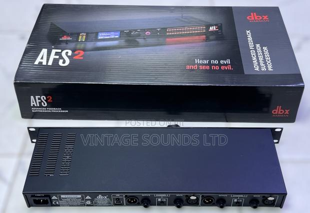 DBX AFS2 2-Channel Advanced Feedback Suppressor - thumbnail 2