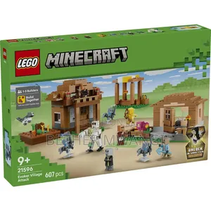 Minecraft Evoker Village Attack
