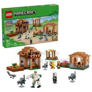 Minecraft Evoker Village Attack